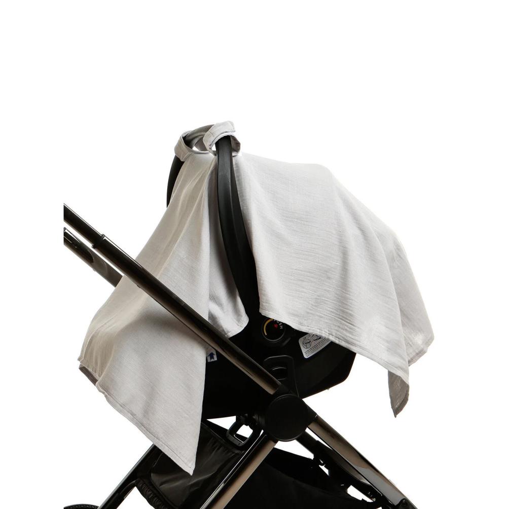 Babyjem Bürümcük Ana Kucağı Örtüsü - Gri