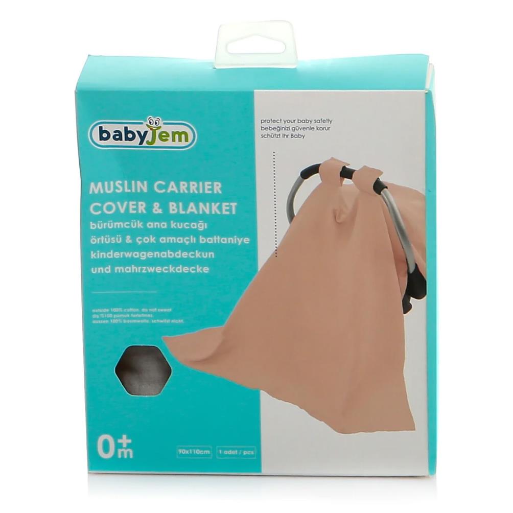 Babyjem Bürümcük Ana Kucağı Örtüsü - Gri