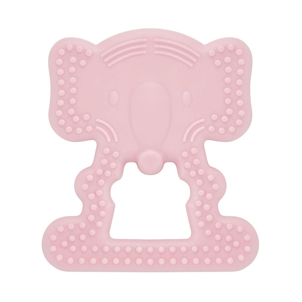 Babyjem Diş Kaşıyıcı Fil - Pembe