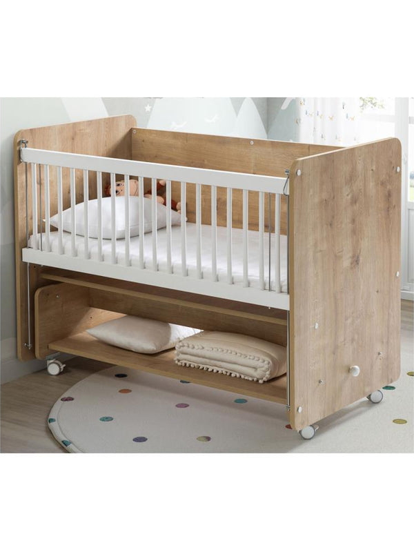 Babywhen Sallanan ve Tekerlekli Başucu Beşiği 60x120 cm