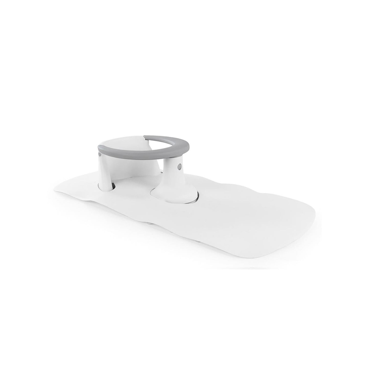 Dolu Kaymaz Önleyici Banyo Oturağı  - Gri