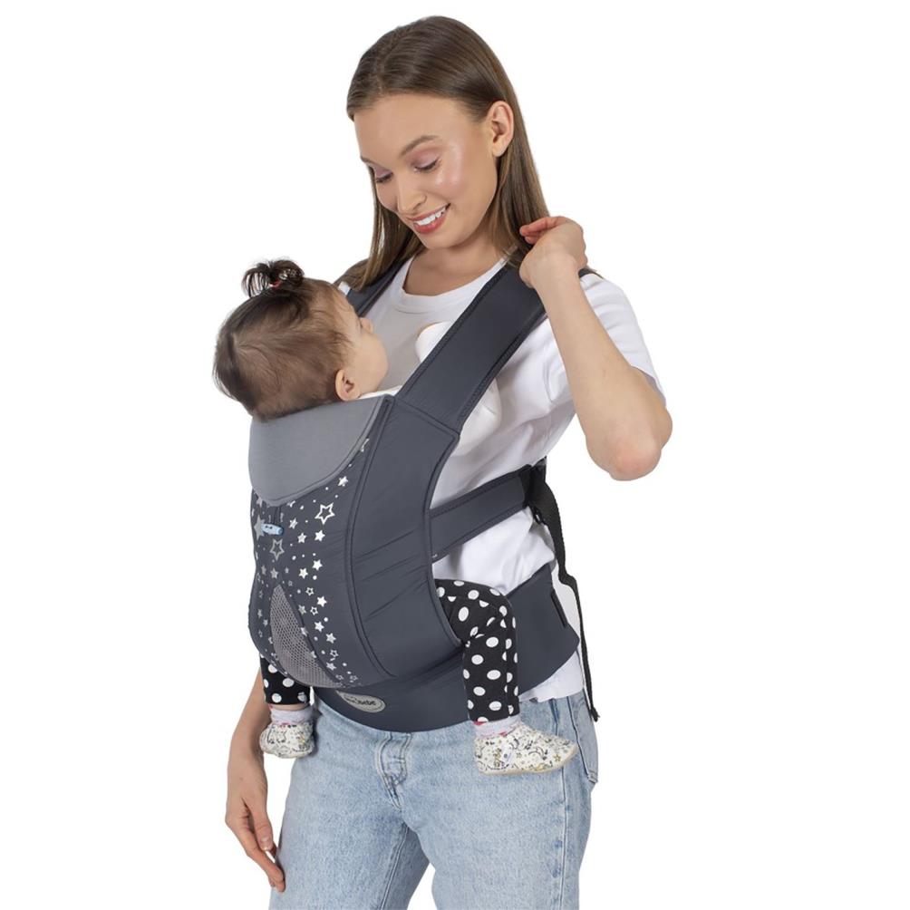 Sevi Bebe Lüks Bebe Kanguru  - Gri