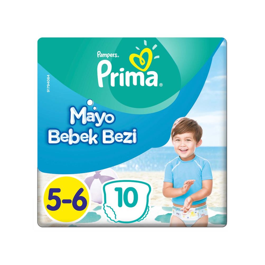 Prima Mayo Bebek Bezi 5-6 Beden 10 Adet