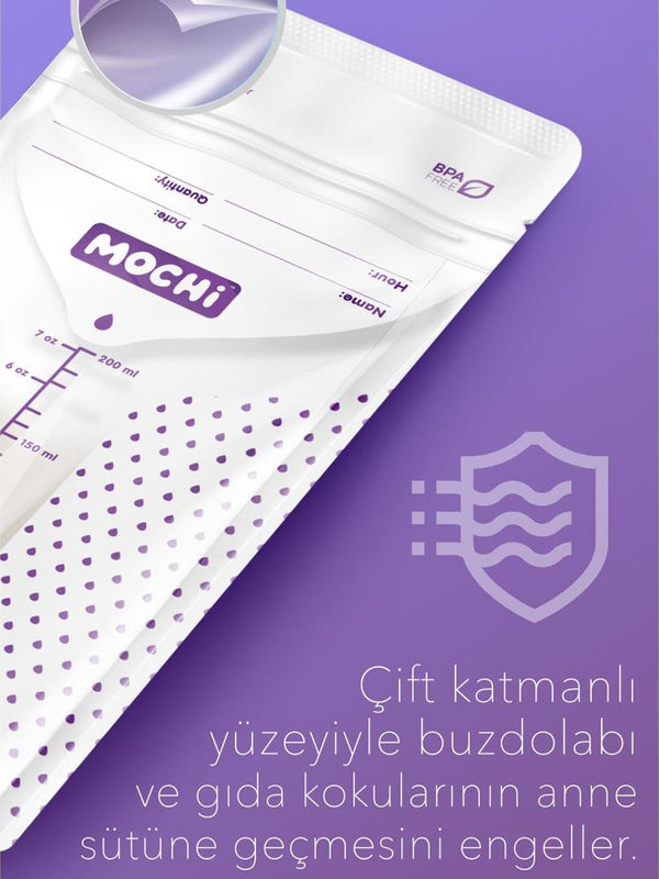 Mochi Anne Sütü Poşeti 200 ml 120 li