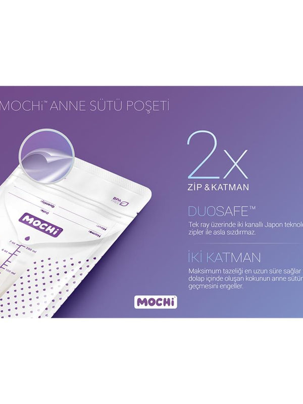 Mochi Anne Sütü Poşeti 200 ml 120 li