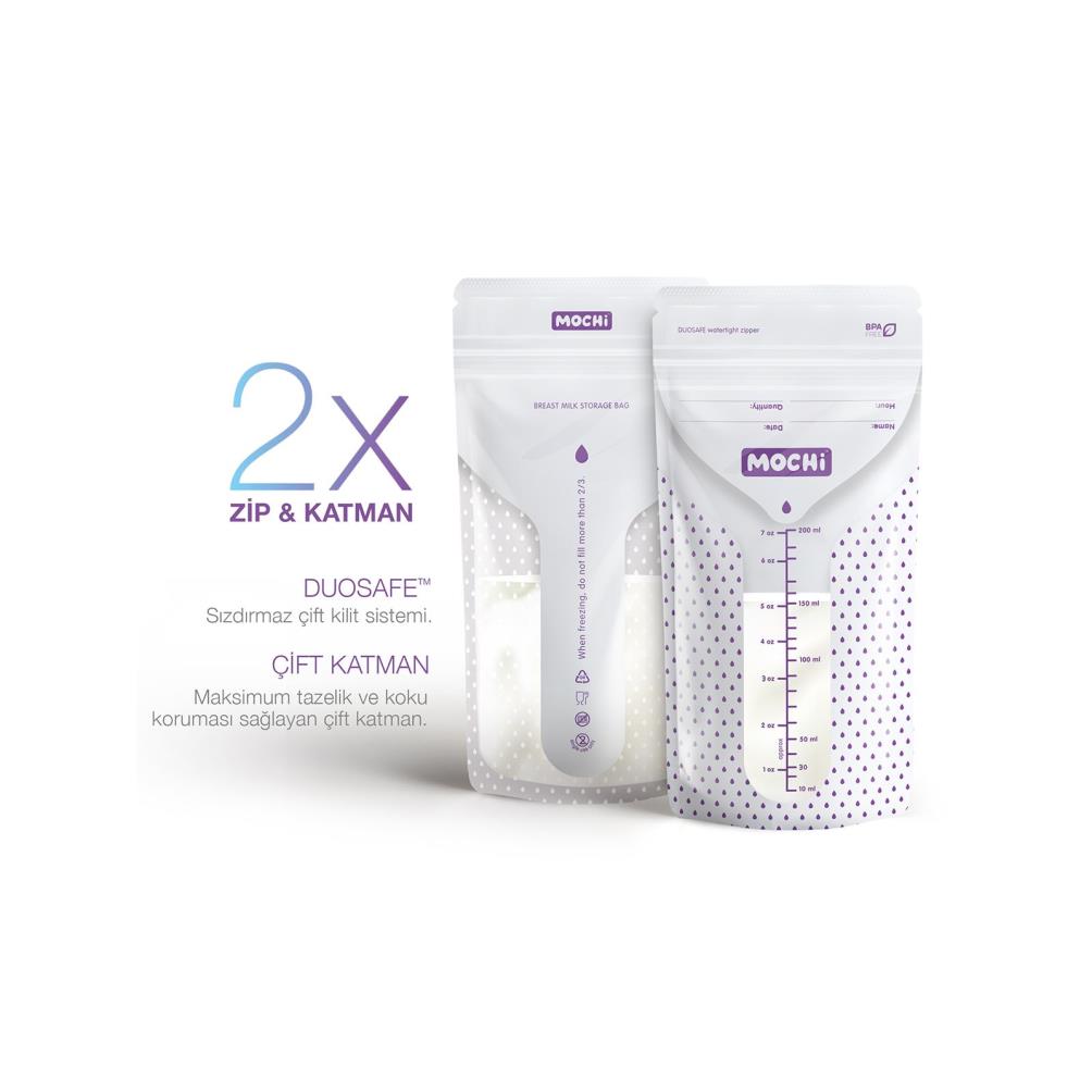 Mochi Anne Sütü Poşeti 200 ml 120 li