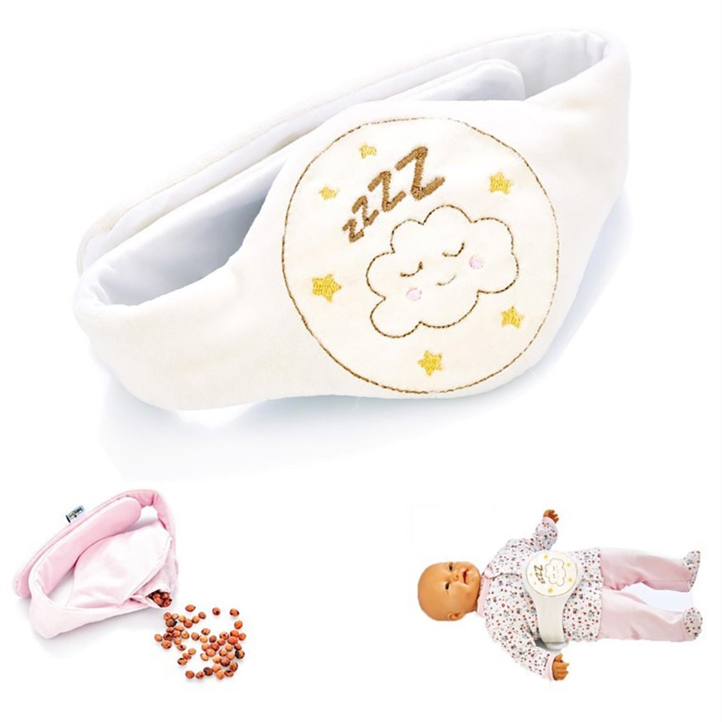 Babyjem Kiraz Çekırdekli Kemer - Ekru