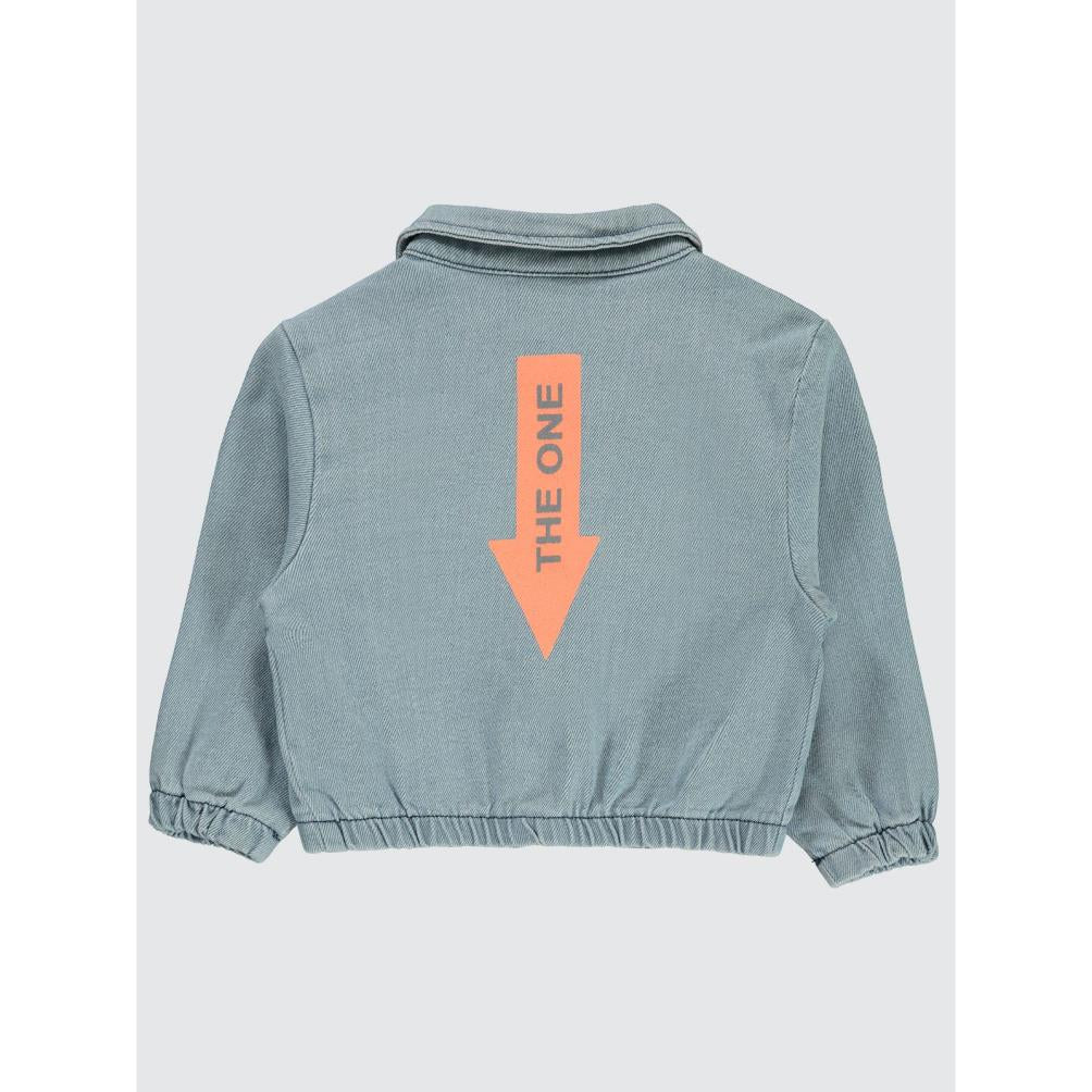 Civil Baby Ok İşareti Baskılı 9-18 Ay Ceket - Mavi