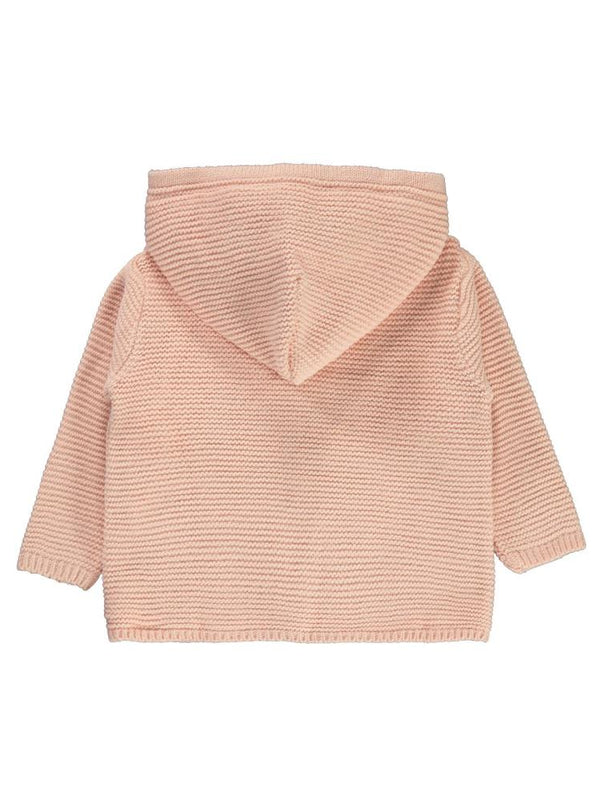 Civil Baby Örgülü Welsoftlu 6-18 Ay Hırka - Pudra