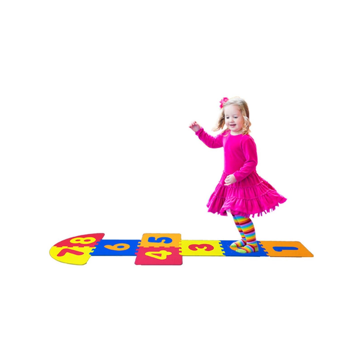 Akar Oyuncak Eco Eva Oyun Matı Seksek 30x30 Cm