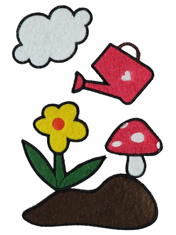 Civil Çiçek Değişken Parçalı Arma