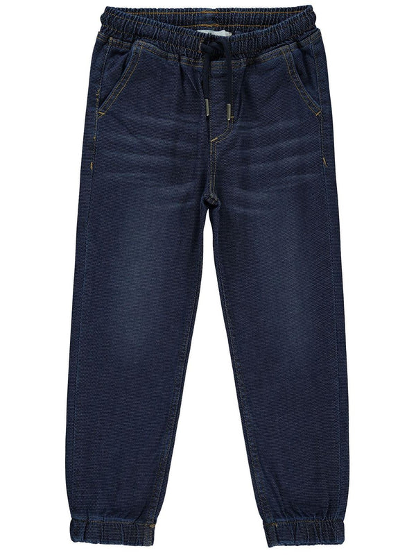 Civil Boys Bel Paça Lastikli Petek Kumaş 6-9 Yaş Pantolon - Mavi