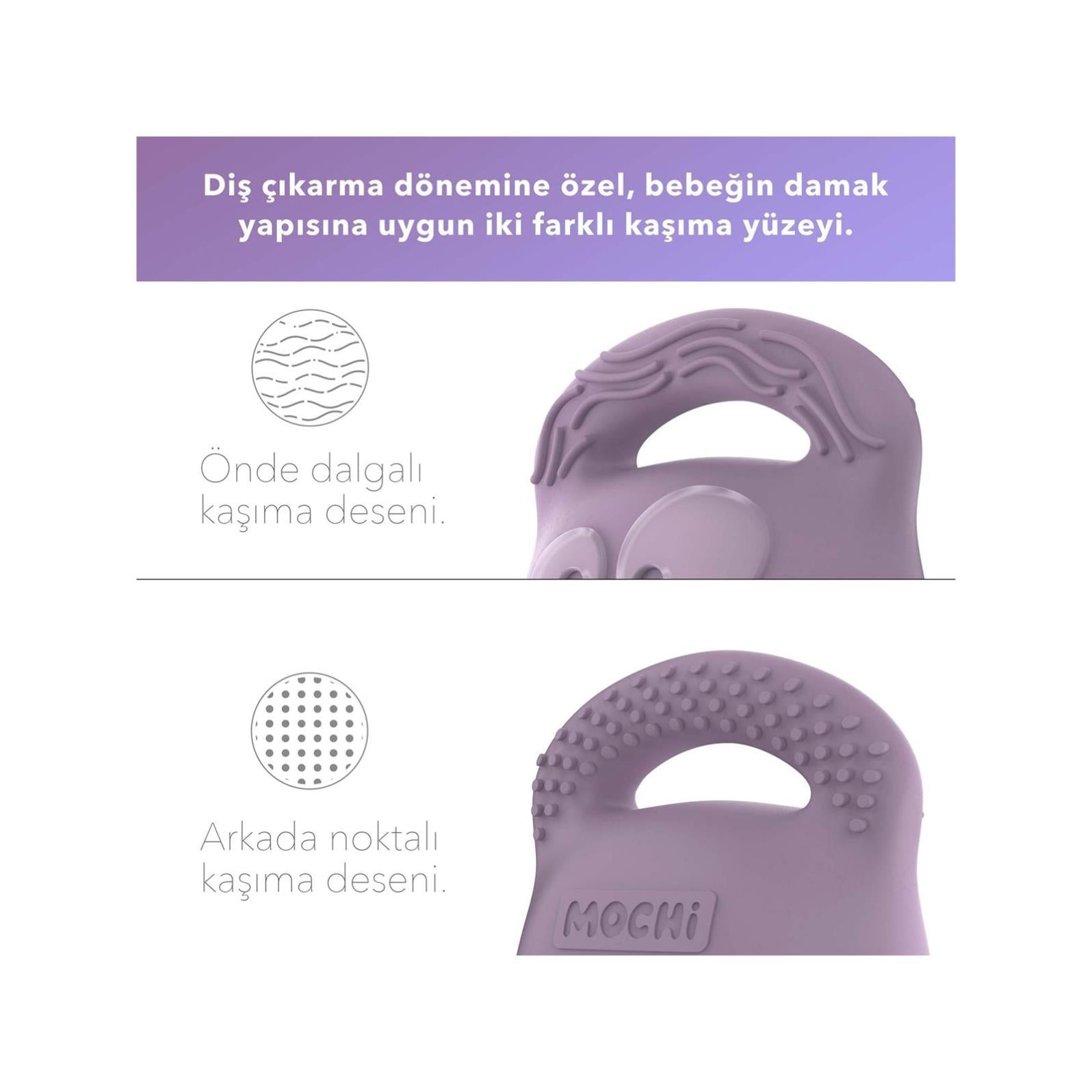 Mochi Diş Kaşıyıcı - Gri