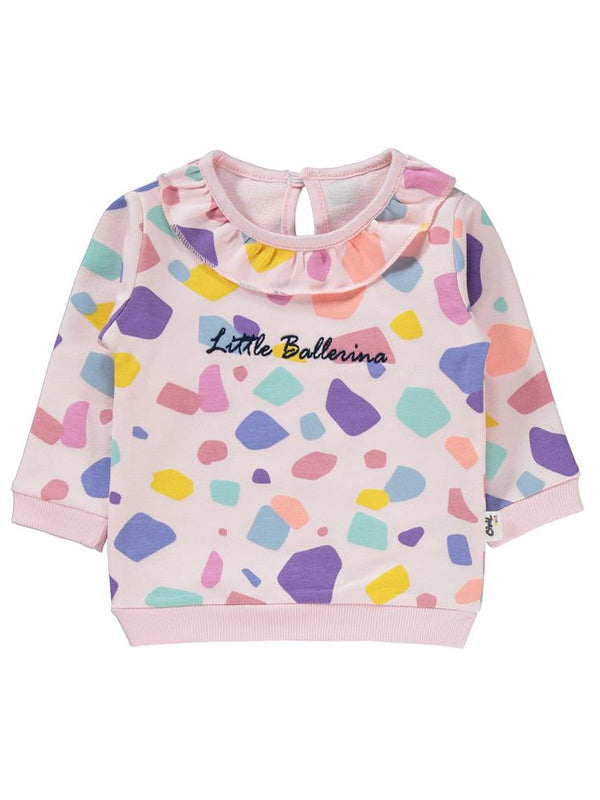 Civil Baby Nakışlı 6-18 Ay Takım - Pembe