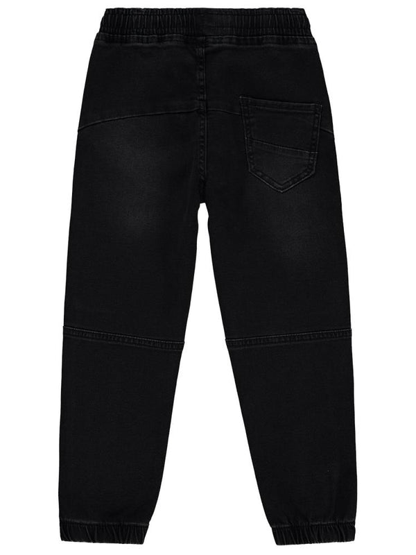 Civil Boys Bel Paça Lastikli Parçalı 10-13 Yaş Pantolon - Siyah