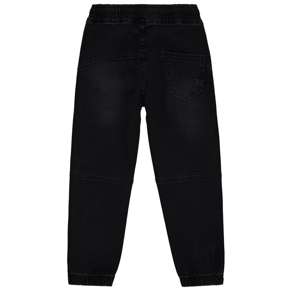 Civil Boys Bel Paça Lastikli Parçalı 6-9 Yaş Pantolon - Siyah