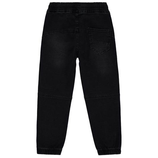 Civil Boys Bel Paça Lastikli Parçalı 10-13 Yaş Pantolon - Siyah
