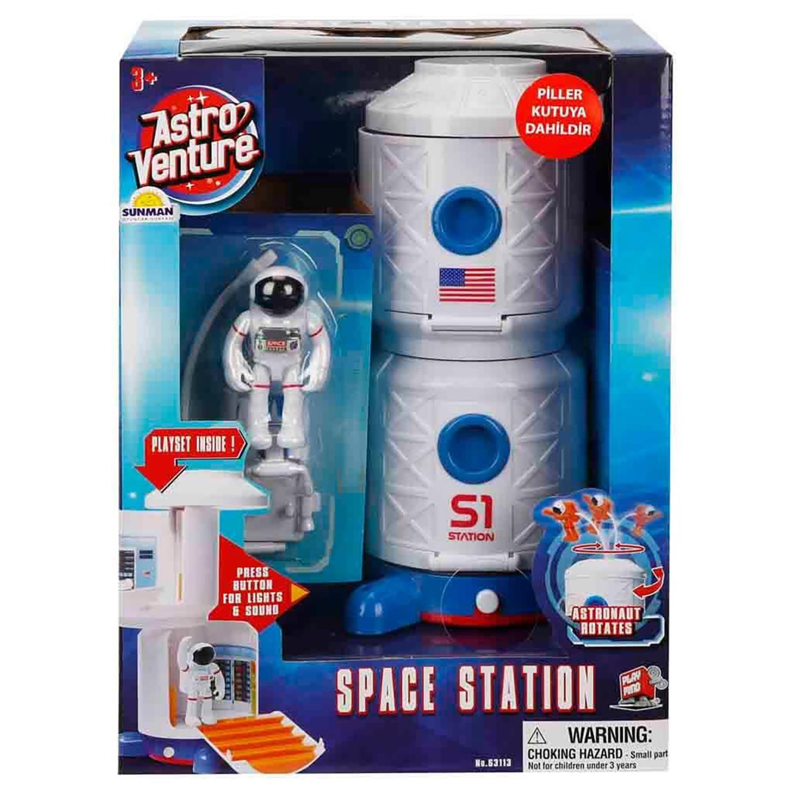 Playmind Astro Venture Sesli Ve Işıklı Uzay İstasyonu