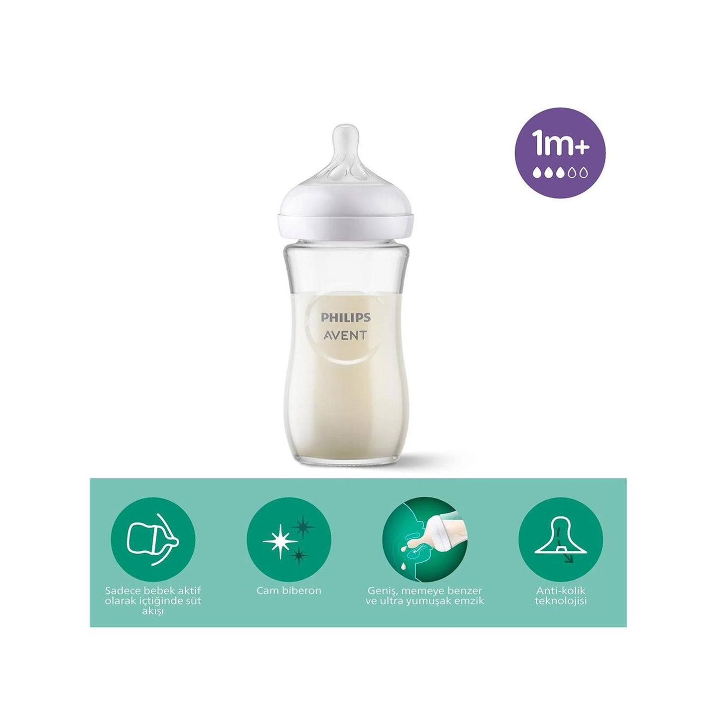 Philips Avent Natural Response Cam Biberon 240 Ml