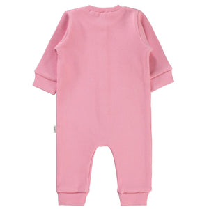 Civil Baby Düz Basic 1-6 Ay Tulum - Pembe