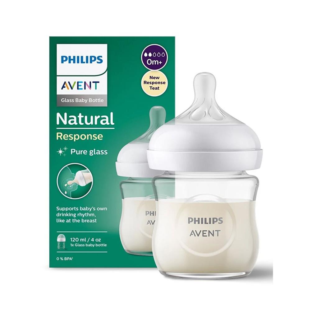 Philips Avent Natural Response Cam Biberon120ml0+ Ay,Doğal Tepkili Biberon Emziği