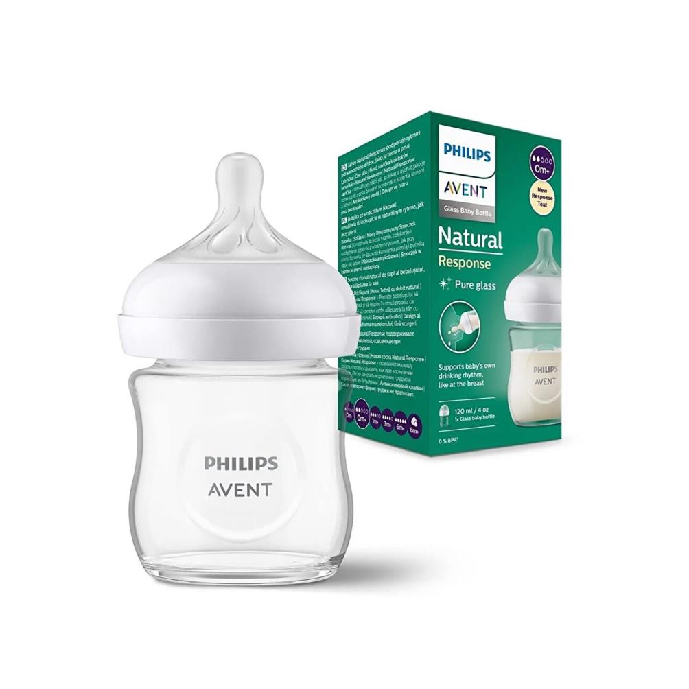 Philips Avent Natural Response Cam Biberon120ml0+ Ay,Doğal Tepkili Biberon Emziği
