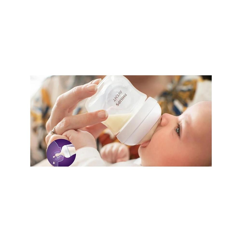 Philips Avent Natural Response Cam Biberon120ml0+ Ay,Doğal Tepkili Biberon Emziği