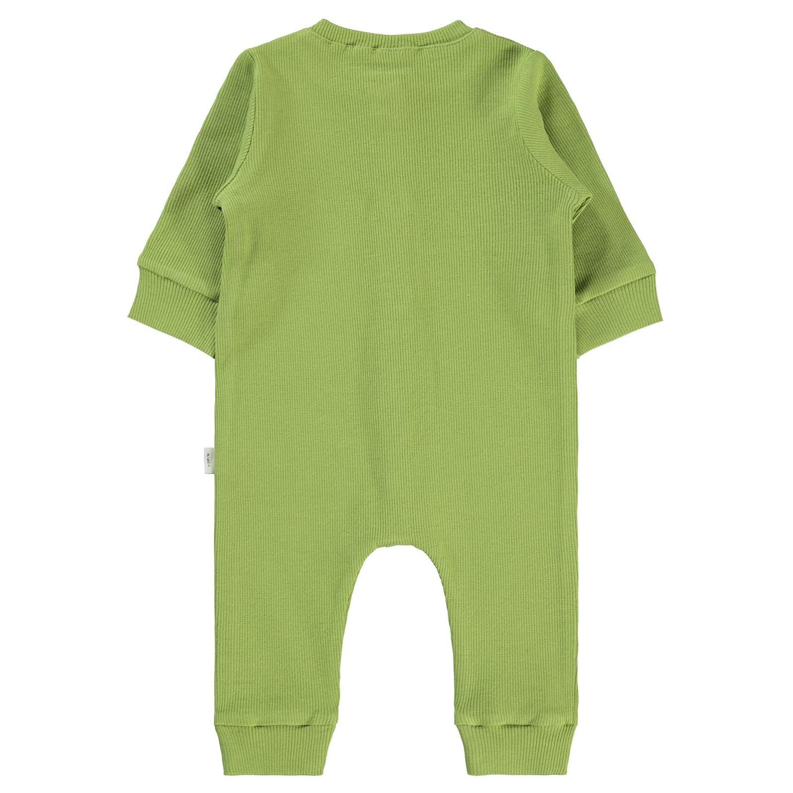 Civil Baby Düz Basic 1-6 Ay Tulum - Yeşil
