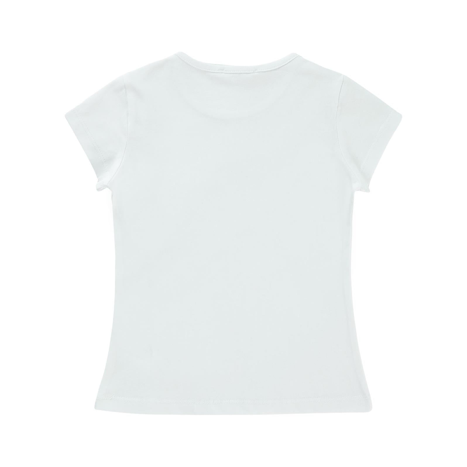 Civil Girls Basic 2-5 Yaş Tişört - Beyaz