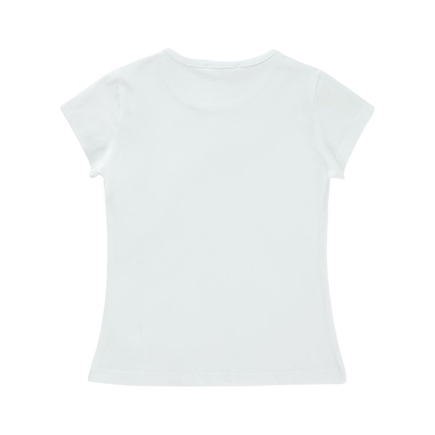 Civil Girls Basic 2-5 Yaş Tişört - Beyaz