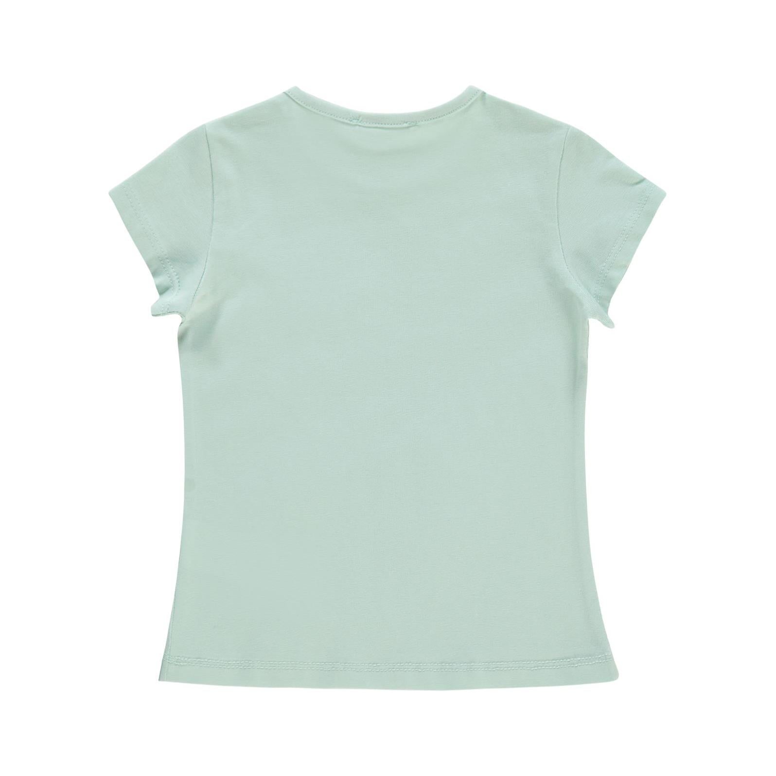 Civil Girls Basic 2-5 Yaş Tişört - Yeşil