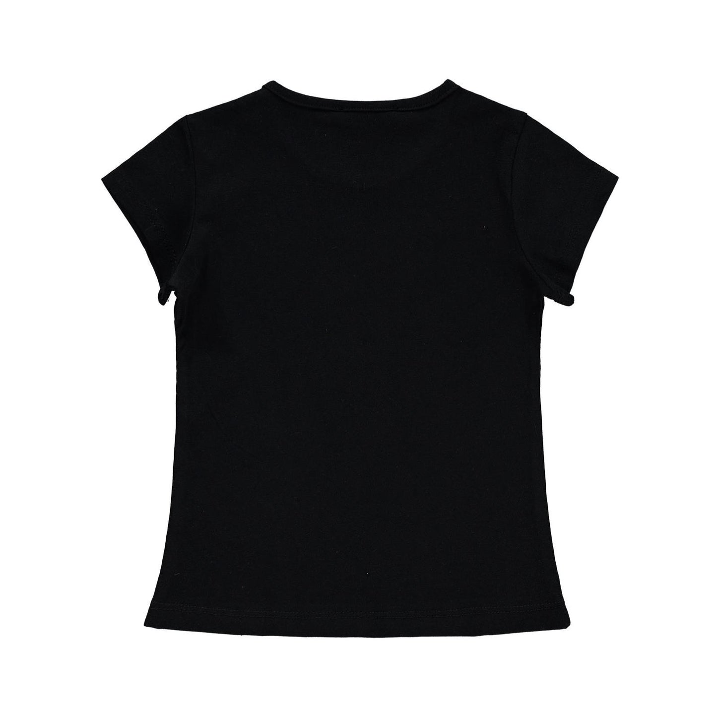 Civil Girls Basic 2-5 Yaş Tişört - Siyah