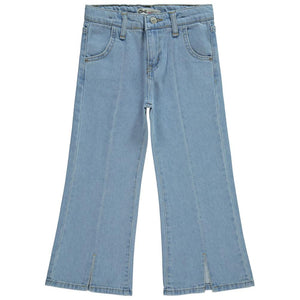 Civil Girls Yırtmaçlı 10-13 Yaş Pantolon - Mavi