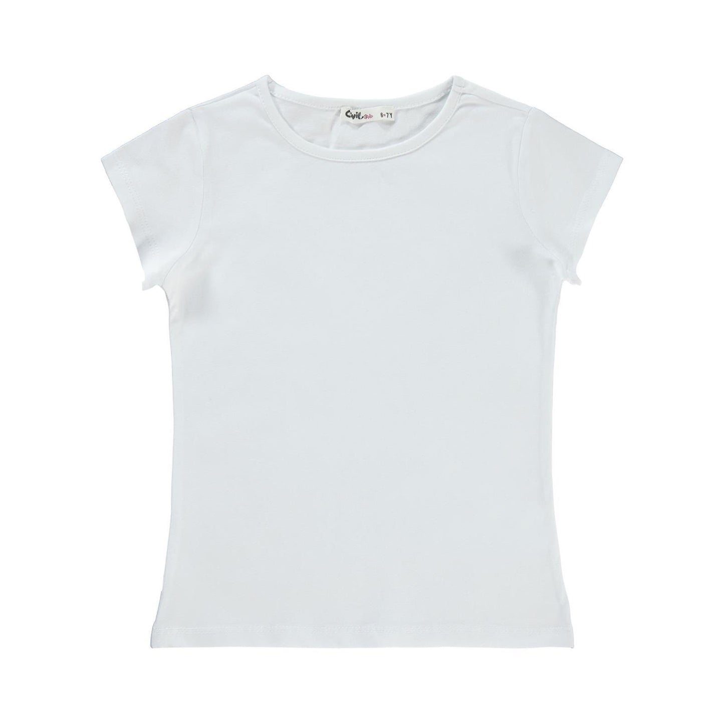 Civil Girls Basic 10-13 Yaş Tişört - Beyaz
