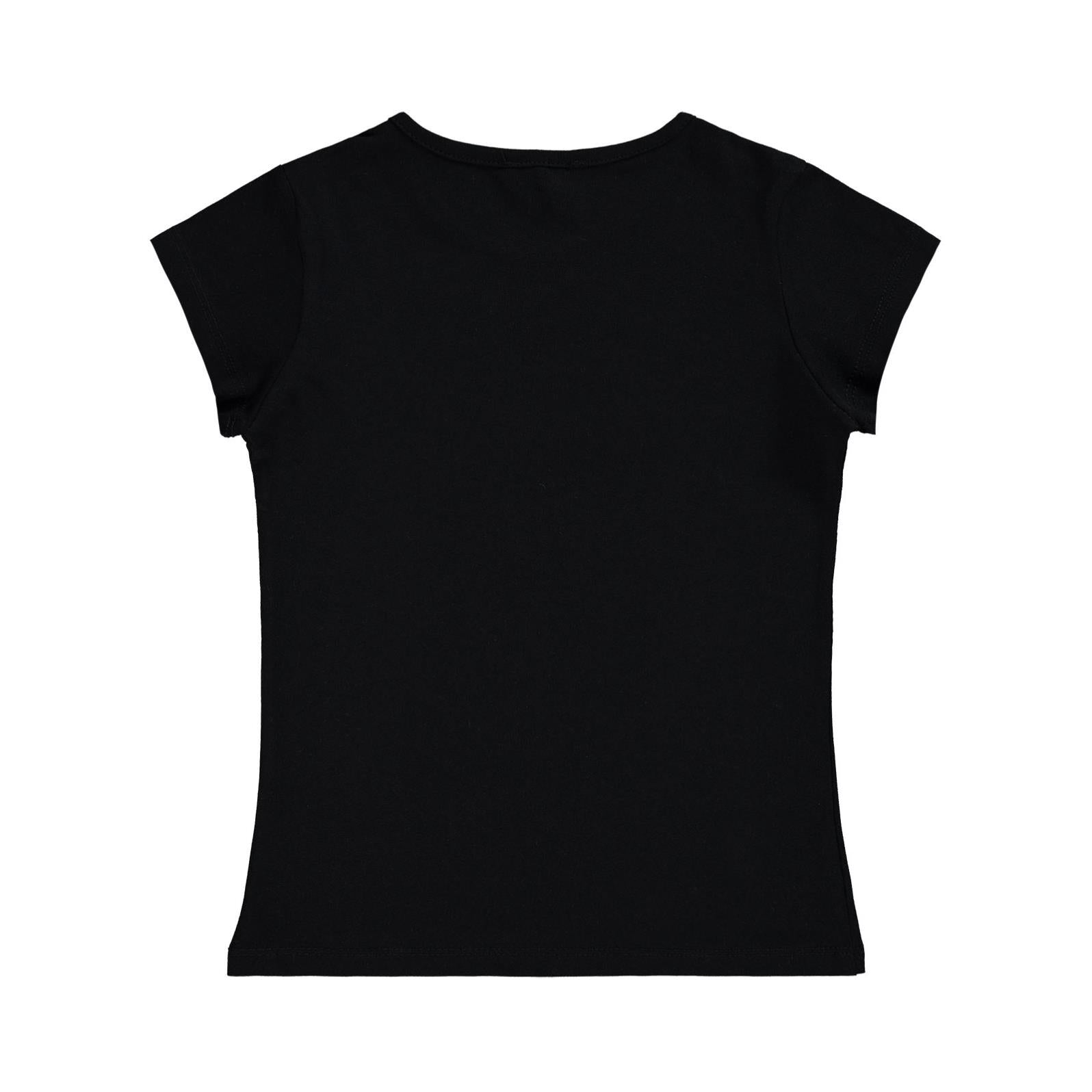 Civil Girls Basic 10-13 Yaş Tişört - Siyah