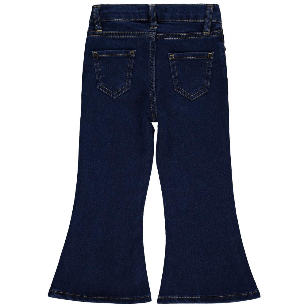 Civil Girls İspanyol Paça 2-5 Yaş Pantolon - Mavi