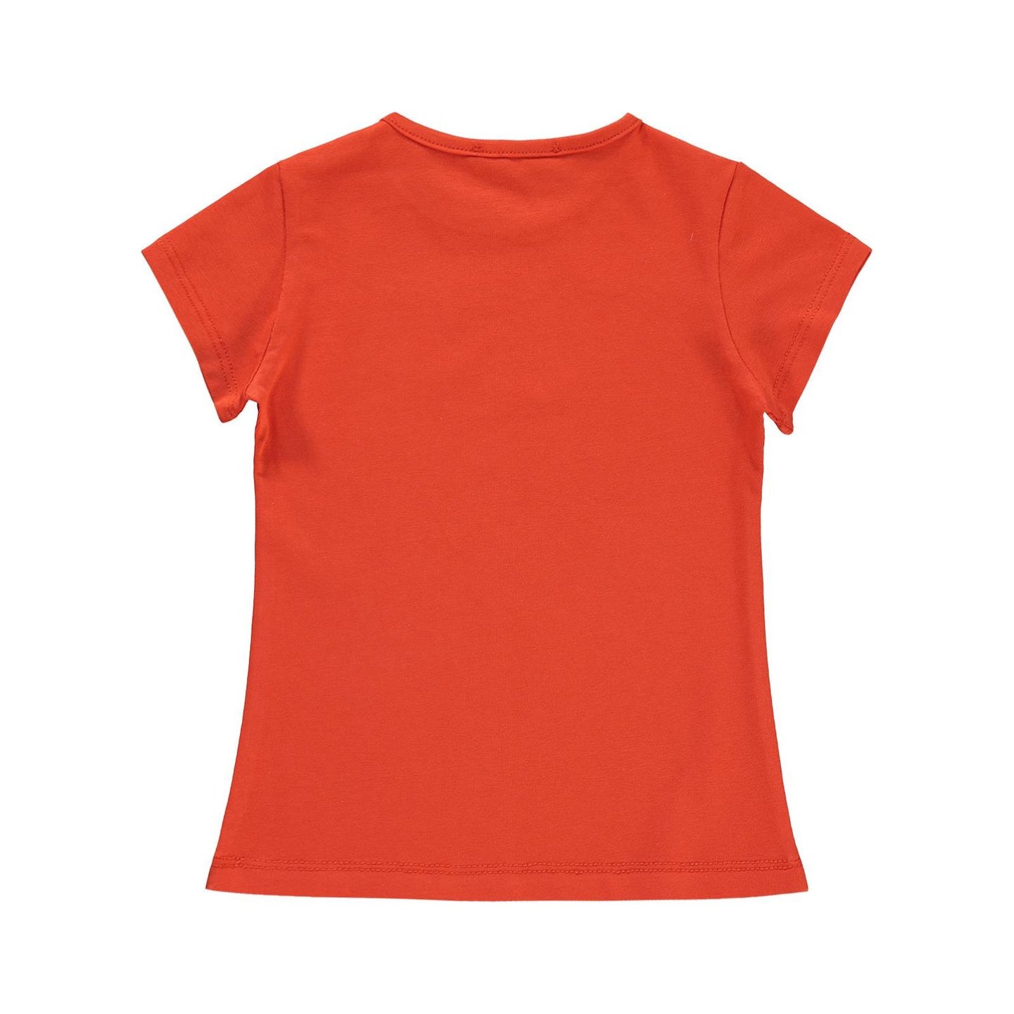 Civil Girls Basic 2-5 Yaş Tişört - Turuncu
