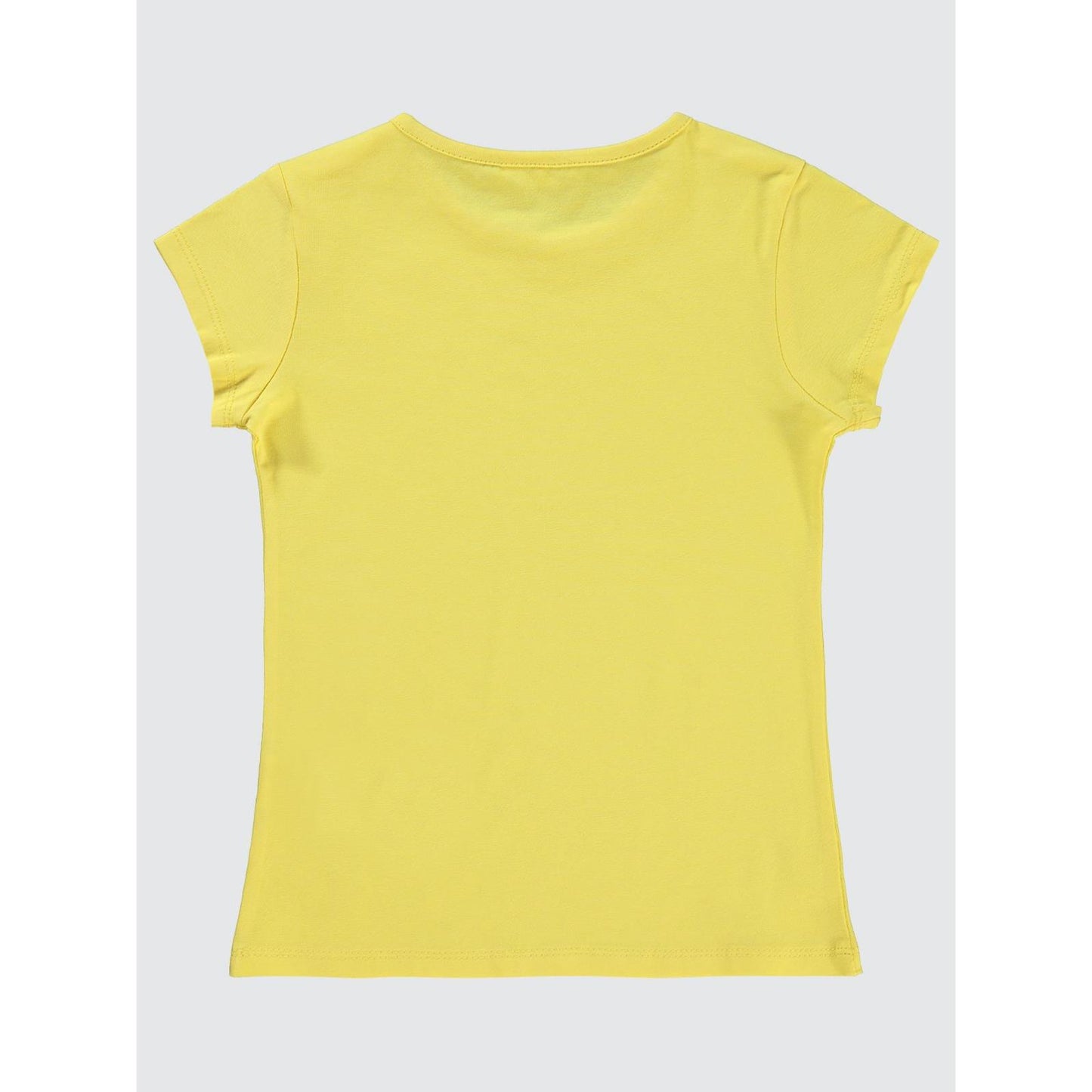 Civil Girls Basic 6-9 Yaş Tişört - Sarı