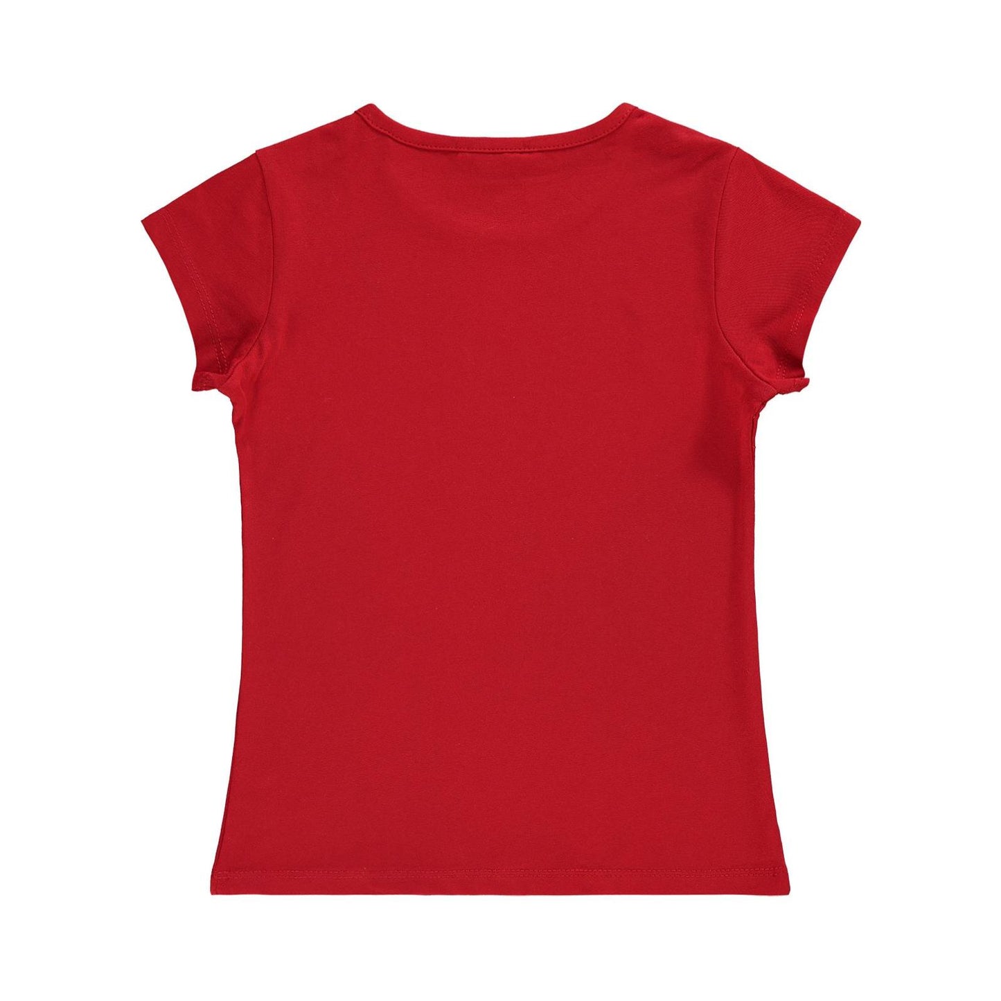 Civil Girls Basic 6-9 Yaş Tişört - Kırmızı