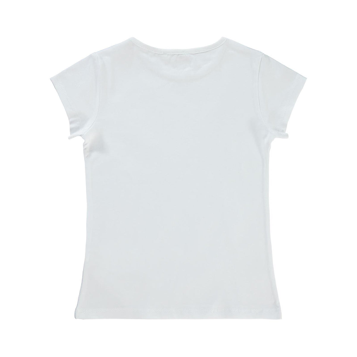 Civil Girls Basic 6-9 Yaş Tişört - Beyaz