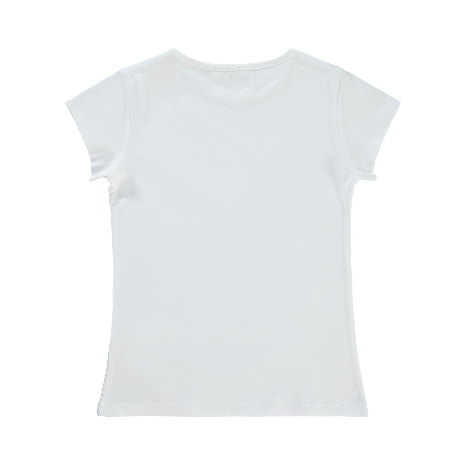 Civil Girls Basic 10-13 Yaş Tişört - Beyaz