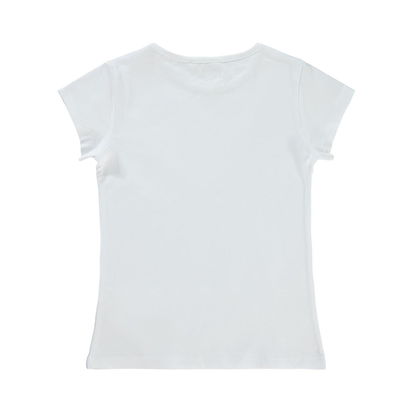 Civil Girls Basic 10-13 Yaş Tişört - Beyaz