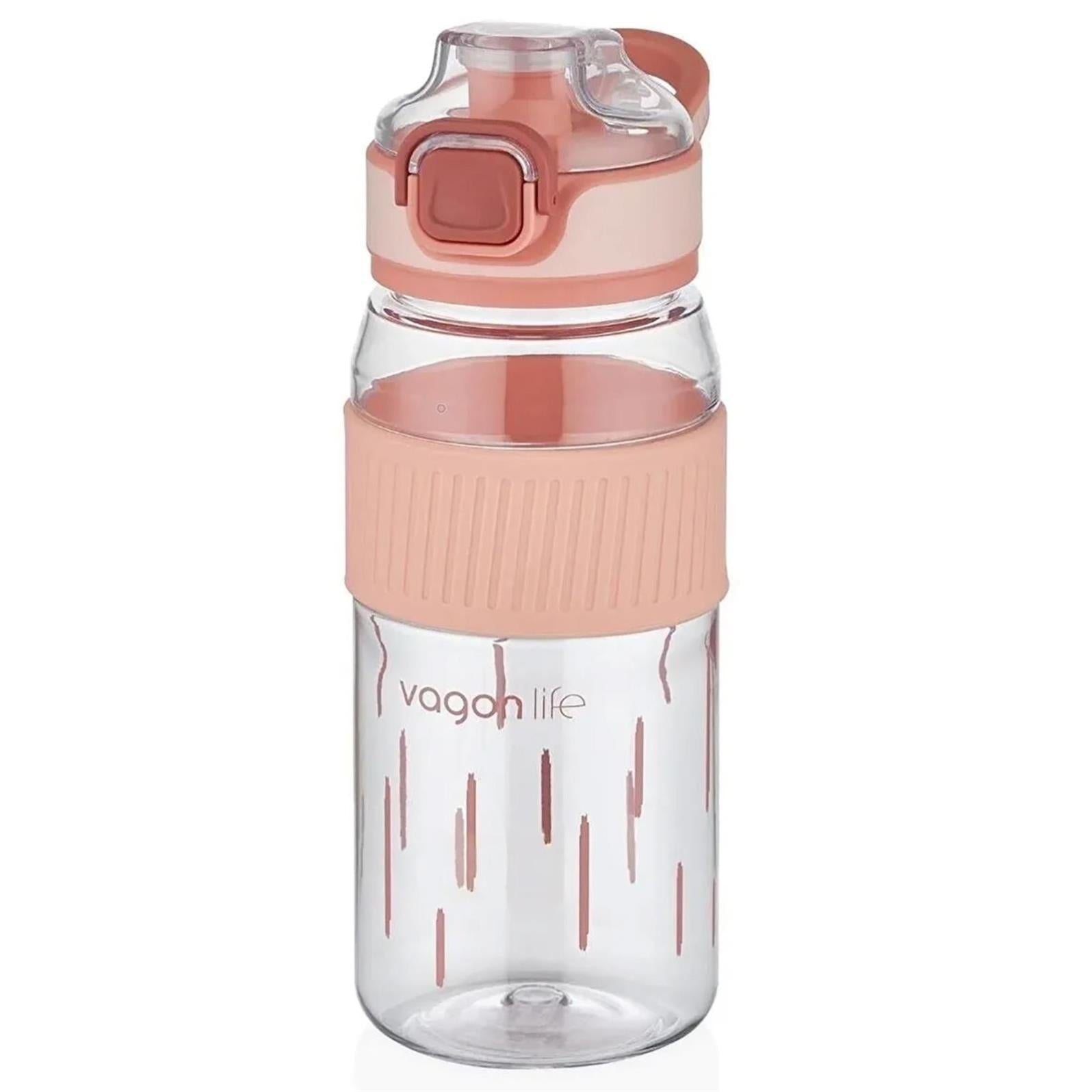 Vagonlife Silikon Gövde Matara 550 ml - Pembe