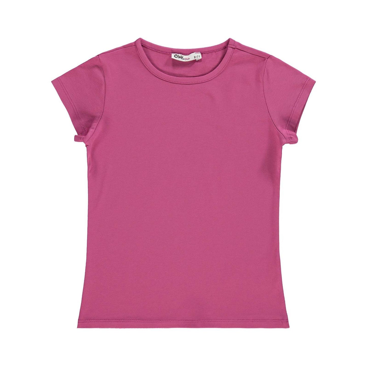 Civil Girls Basic 6-9 Yaş Tişört - Lila