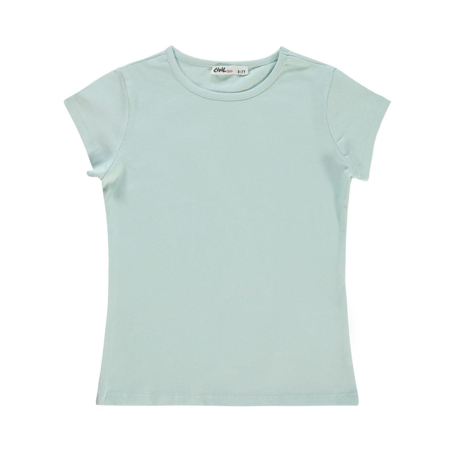 Civil Girls Basic 6-9 Yaş Tişört - Lila