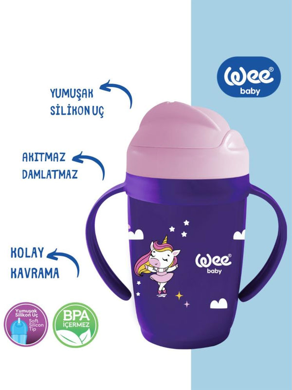 Wee Baby Kulplu Friends Pipetli Bardak