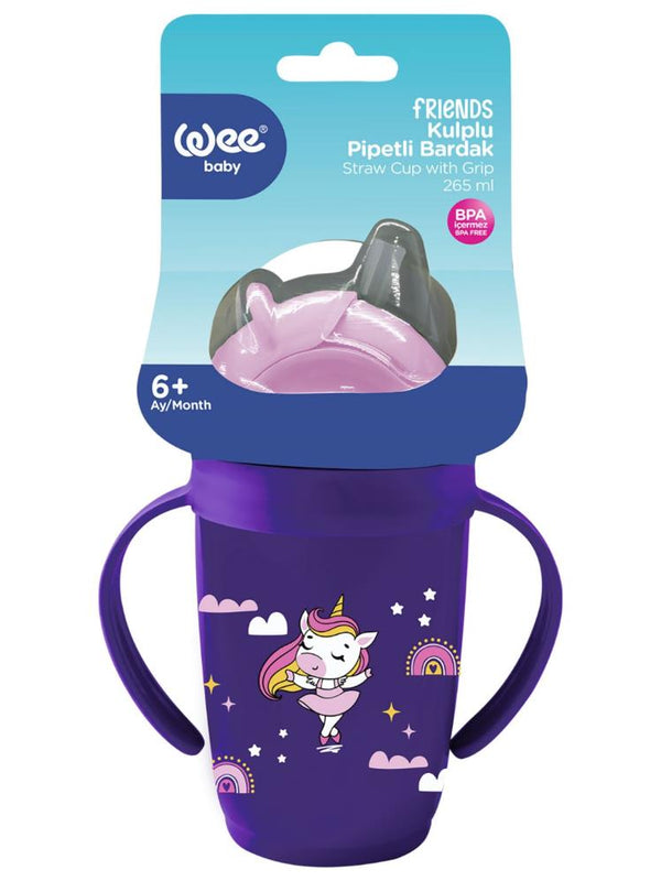 Wee Baby Kulplu Friends Pipetli Bardak