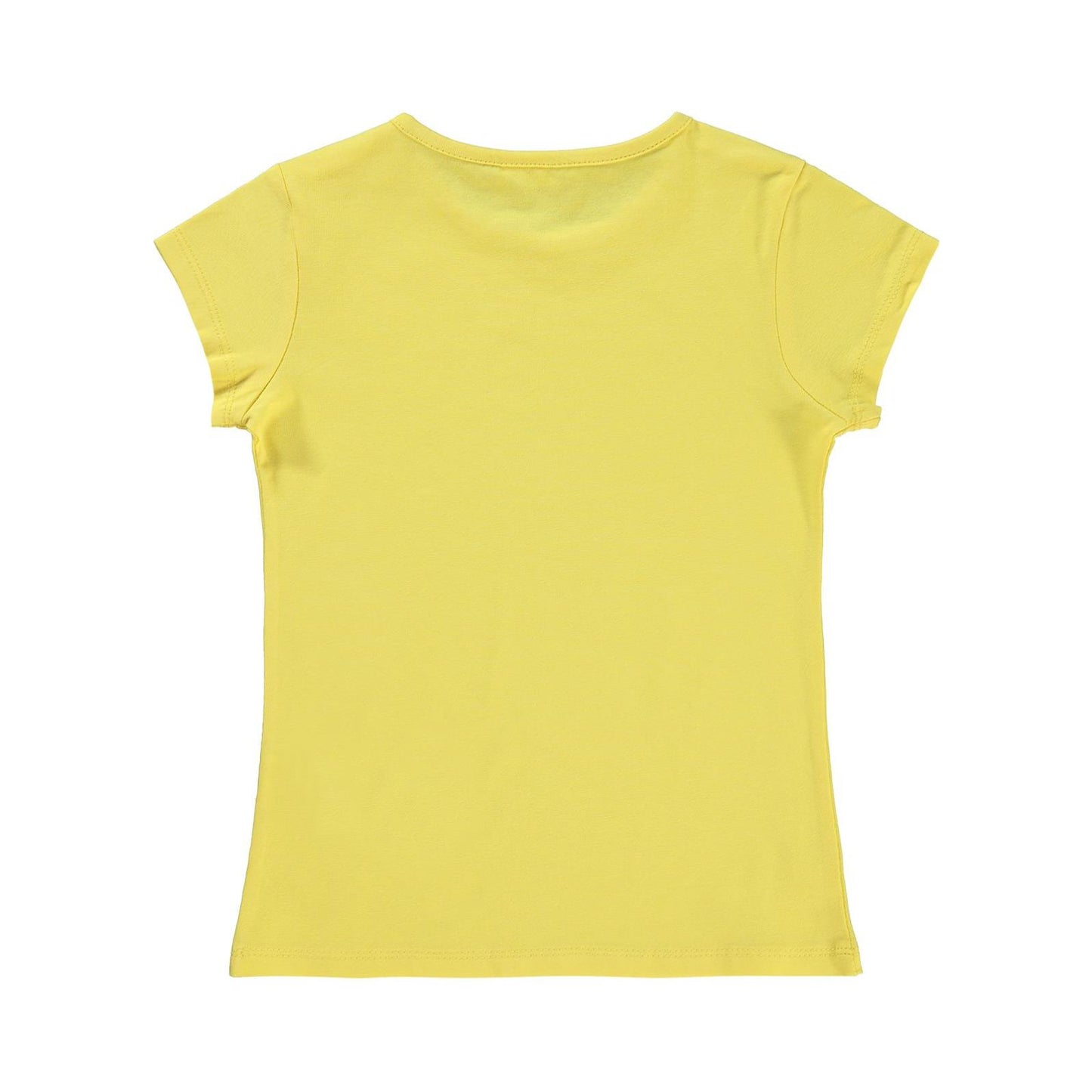 Civil Girls Basic 6-9 Yaş Tişört - Sarı