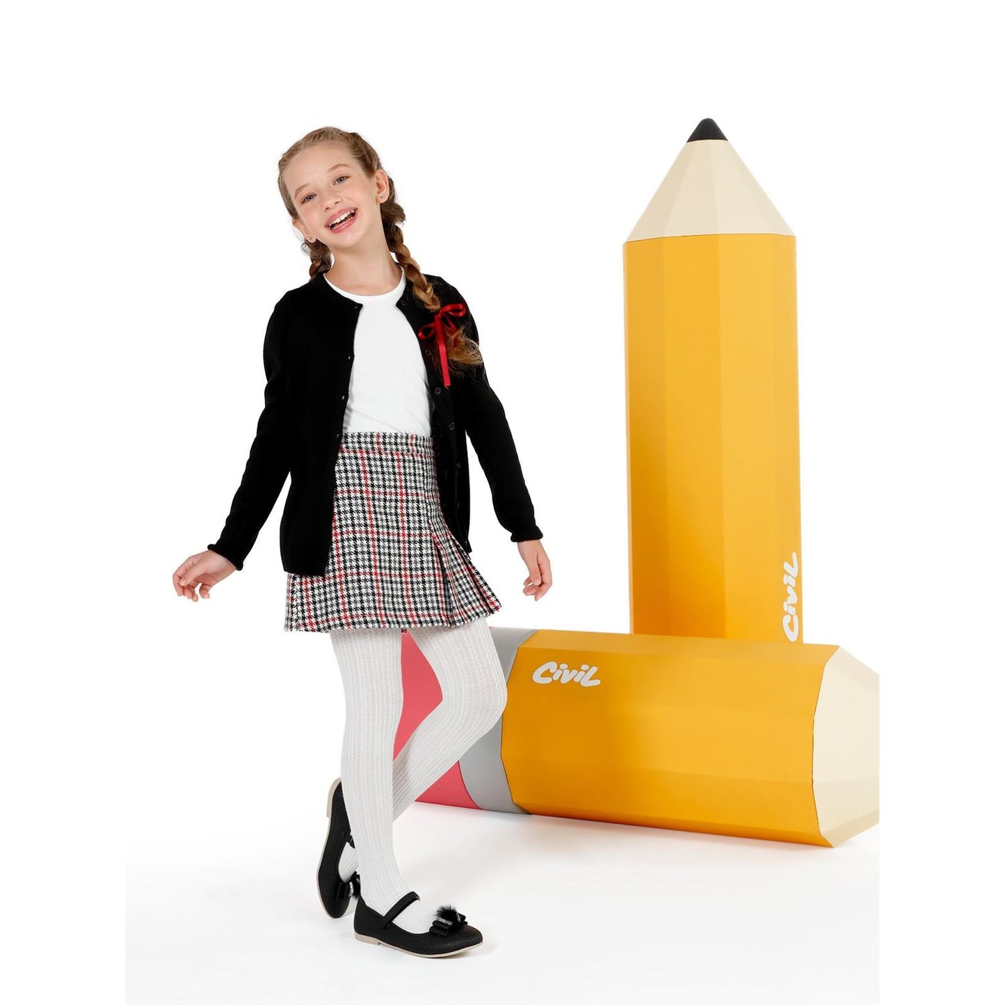Civil Girls Basic 6-9 Yaş Tişört - Lila