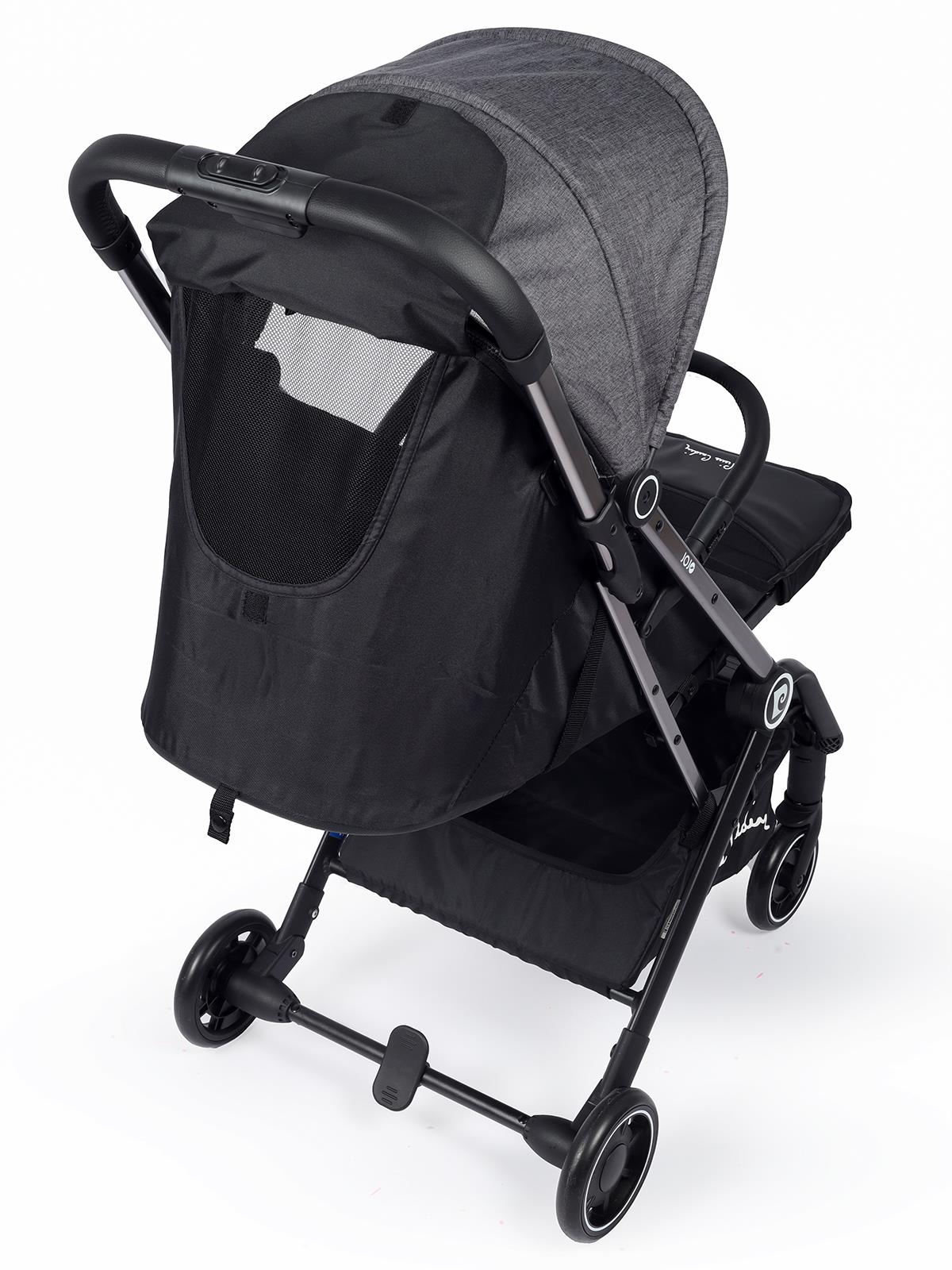 Pierre Cardin Jojo Kabin Boy Bebek Arabası - Siyah